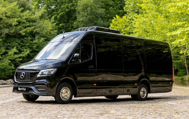 Executive Sprinter minibus, exterior
