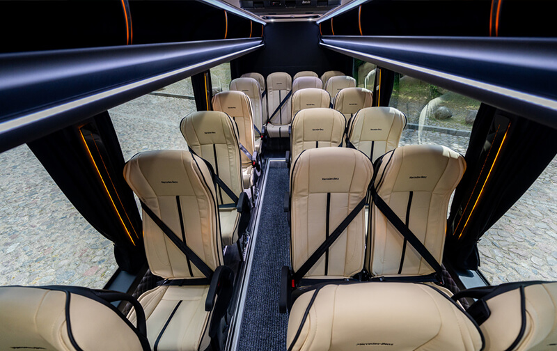 Sprinter minibus cabin
